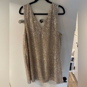 Sequin mini dress